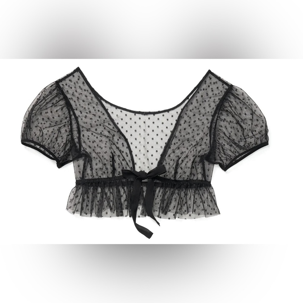 ADORE ME Sheer Crop Top